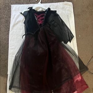Black and Red Gothic Dress